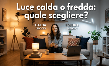 Immagine di Luce calda o fredda? La guida completa per scegliere